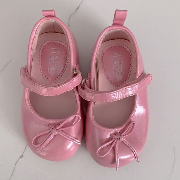 The Children’s Place | Girls Pink MARY JANE Ballet Dress Shoes - Picture 1 of 4
